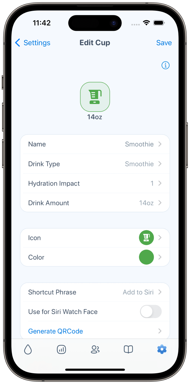 app hydration feature
